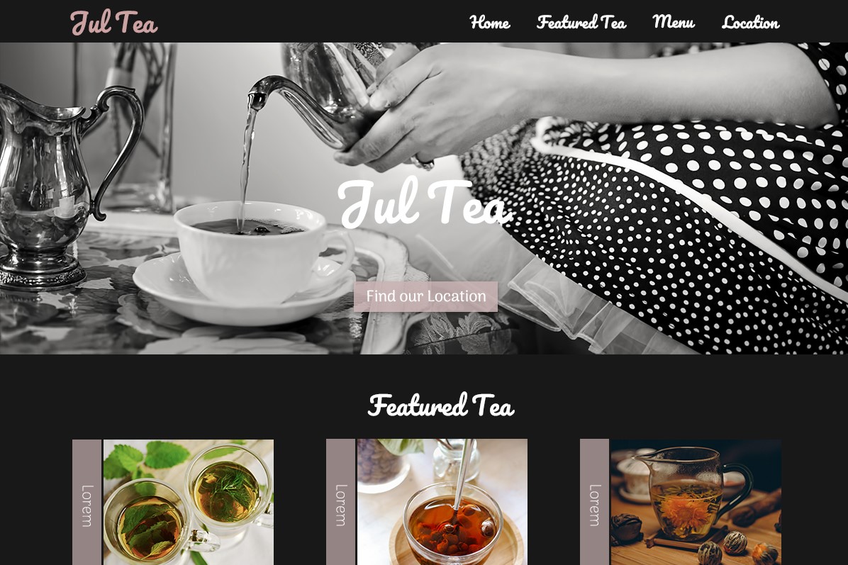 jul tea shop